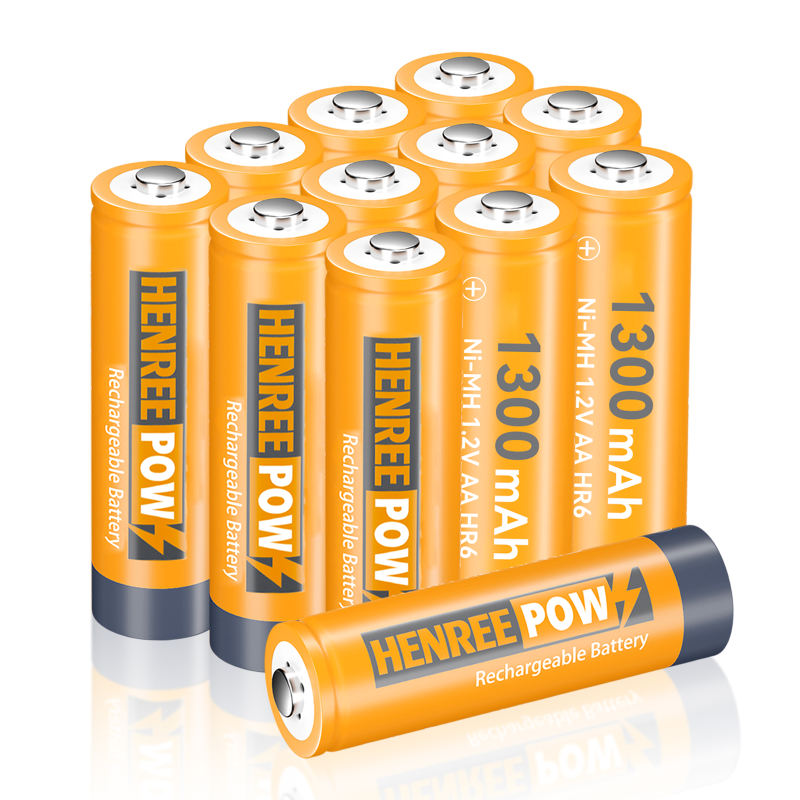 Henreepow 1.2V 1300mah aa ni-mh punjive baterije