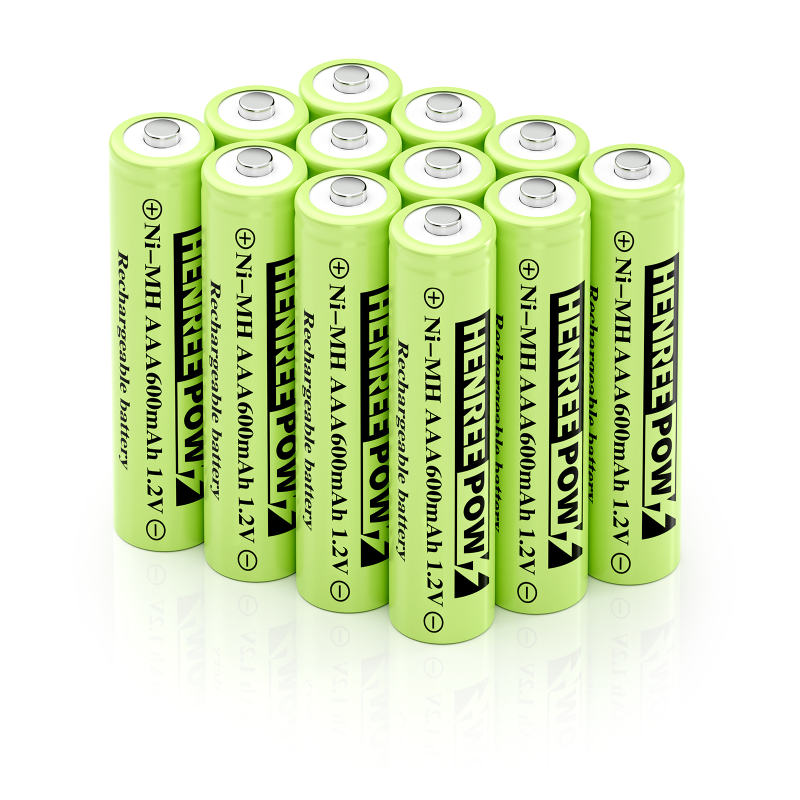 Henreepow 1,2V 600mah aa ni-mh punjive baterije