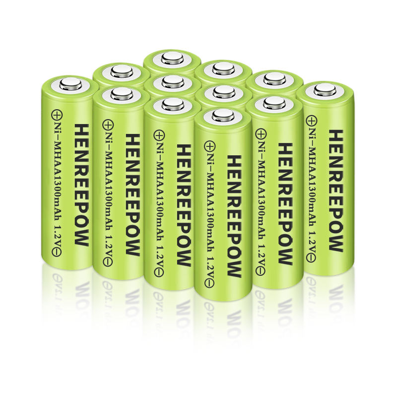 Henreepow 1.2V 1300mah aa ni-mh punjive baterije