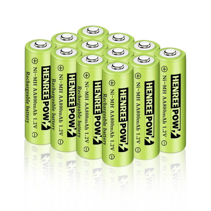 Henreepow 1,2V 600mah aa ni-mh punjive baterije